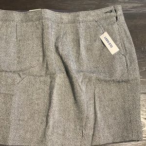 Old Navy tweed mini skirt NWT Size 16